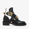 Bota Maria Couro Legítimo Fivela