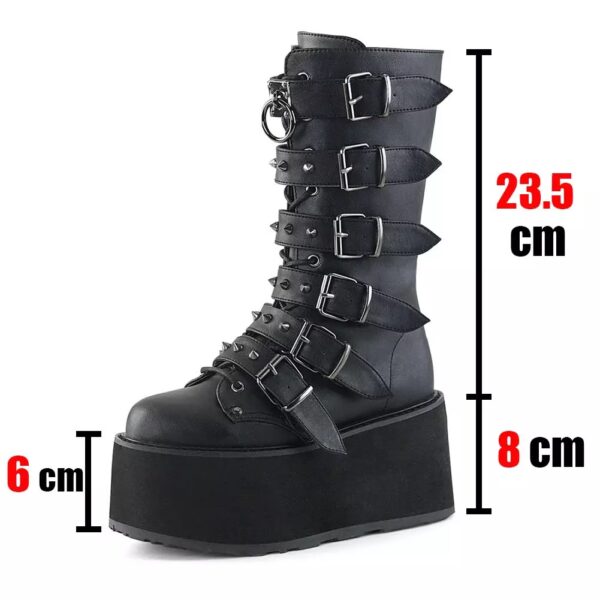 Bota Gothic Queen Plataforma - Image 7