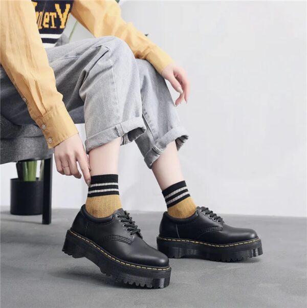 Sapato Oxford Taylor Couro Plataforma - Image 2