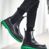 Bota Chelsea Turner Couro Solado Verde - Image 3