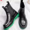 Bota Chelsea Turner Couro Solado Verde - Image 2