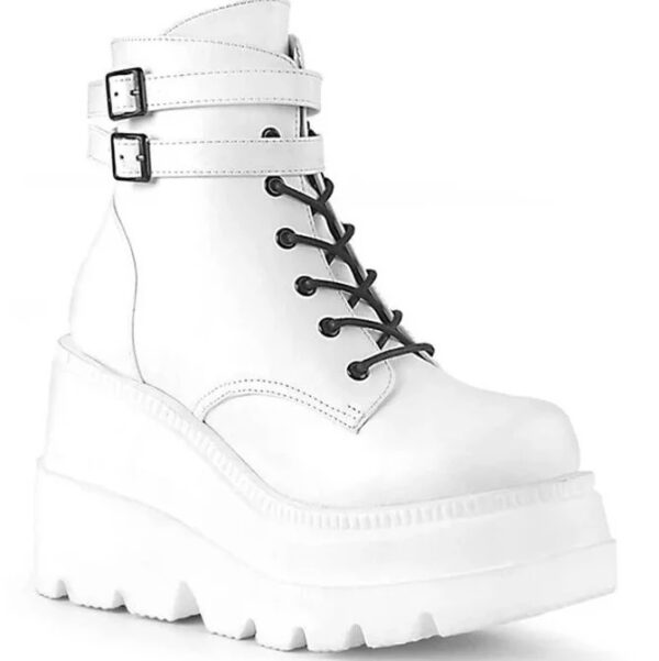 Bota Lia Plataforma Cano Curto - Imagem 7