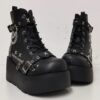 Bota Grazy Cano Curto Zíper Plataforma - Image 10