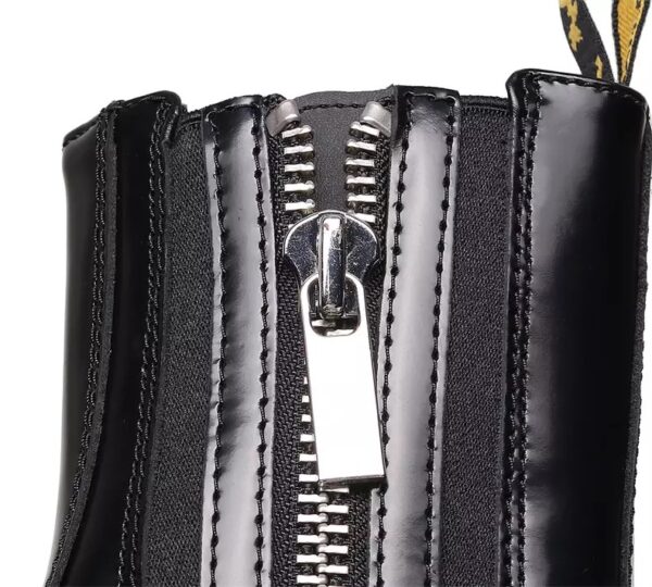 Bota Chelsea Maggie Couro Zíper - Imagem 7