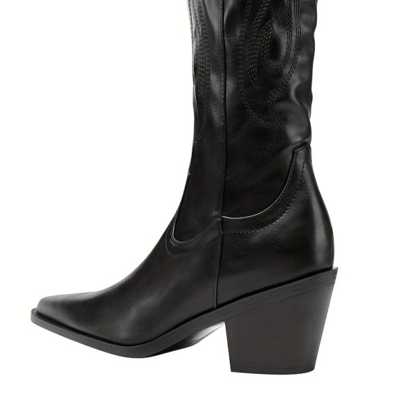 Bota Western Maive Cano Longo Couro - Image 9