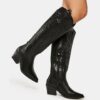Bota Western Maive Cano Longo Couro - Image 2
