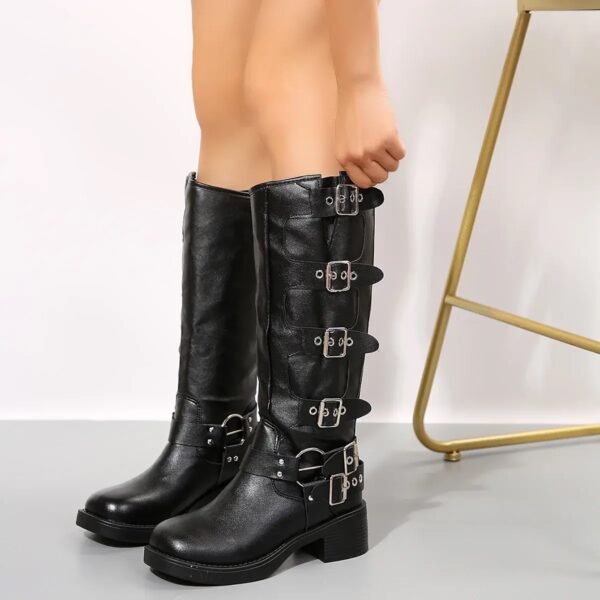 Bota Detroit Fivelas Laterais Biker - Image 5