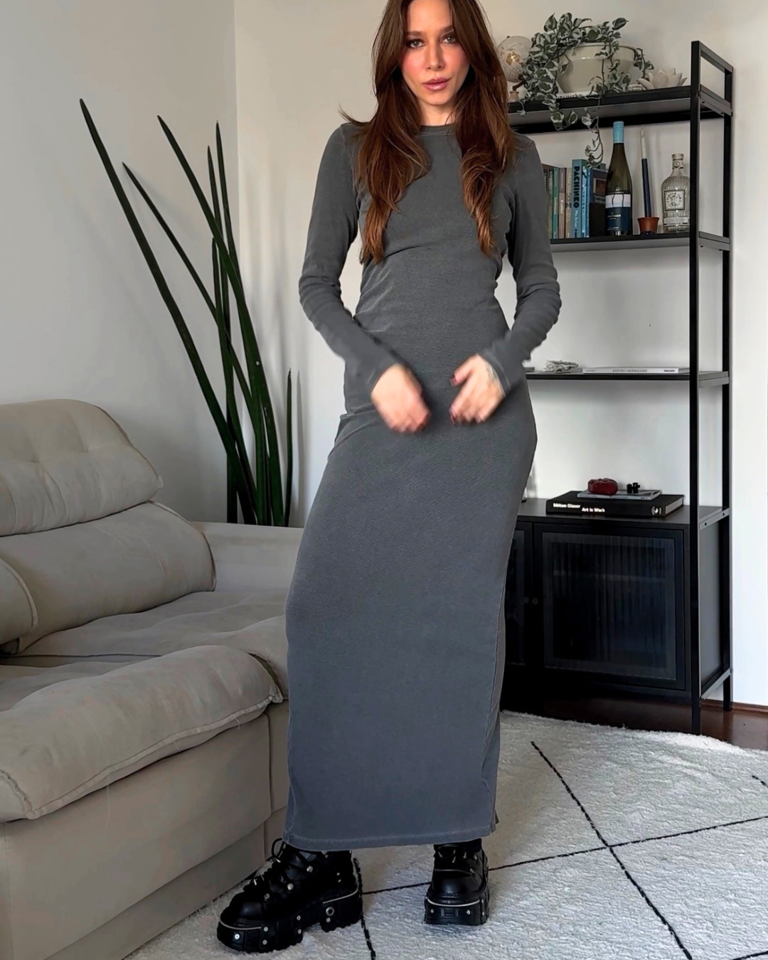 Tênis Plataforma Couro Pentagrama - Imagem 7