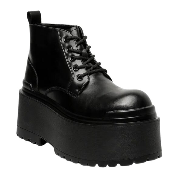 Bota Vancouver Couro Plataforma