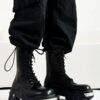 Bota Poder Couro Spikes Plataforma - Image 4