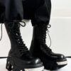 Bota Poder Couro Spikes Plataforma - Image 3
