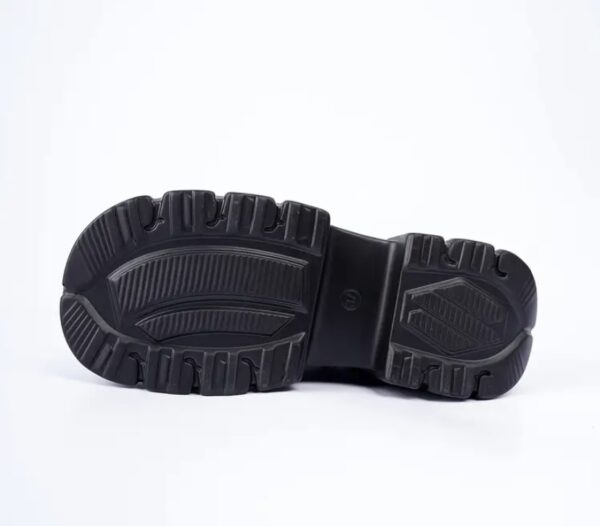 Bota Coturno Stefani Plataforma Couro - Image 7