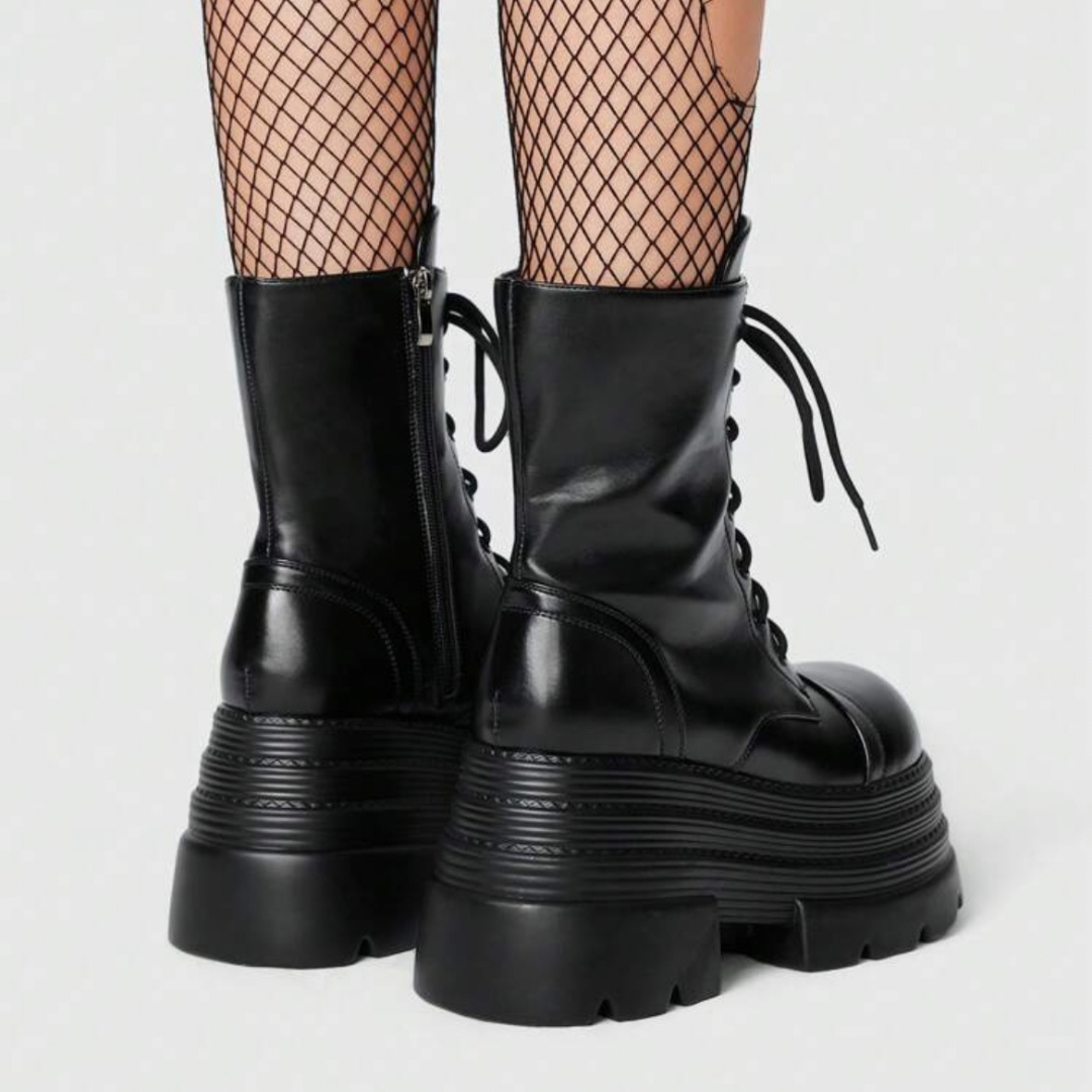 Bota Drix Plataforma Cano Curto - Imagem 9