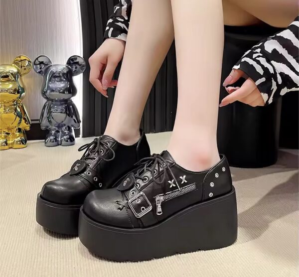 Sapato Oxford Unholy Preto - Imagem 9