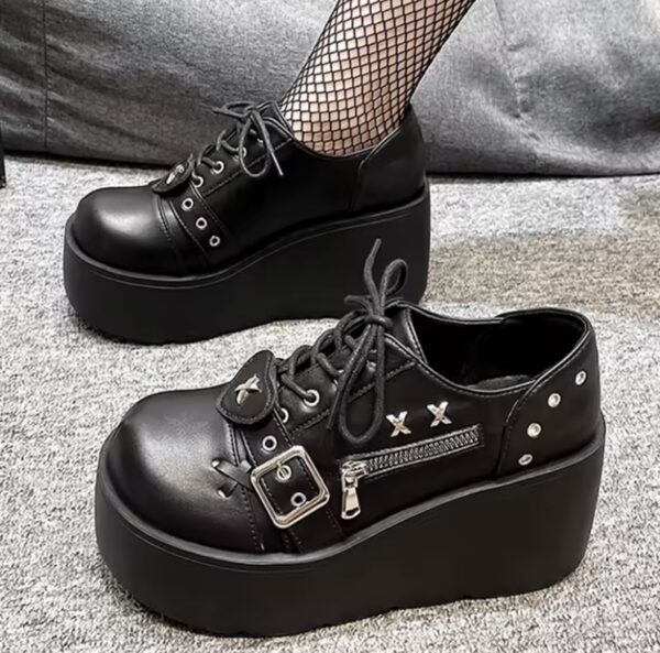 Sapato Oxford Unholy Preto - Imagem 4