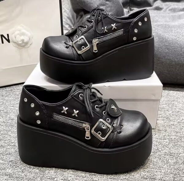 Sapato Oxford Unholy Preto - Imagem 6