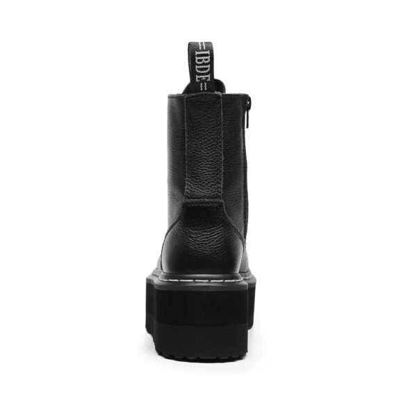 Bota Coturno Plataforma Couro Gaga - Image 8