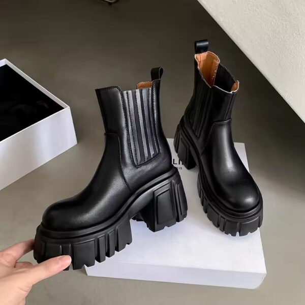 Bota Gemma Couro - Imagem 8