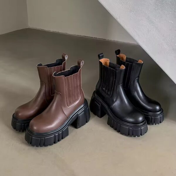 Bota Gemma Couro - Imagem 7