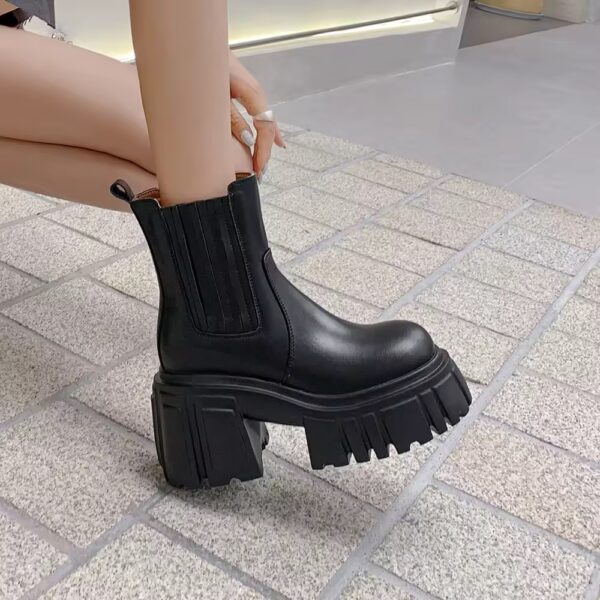 Bota Gemma Couro - Imagem 2