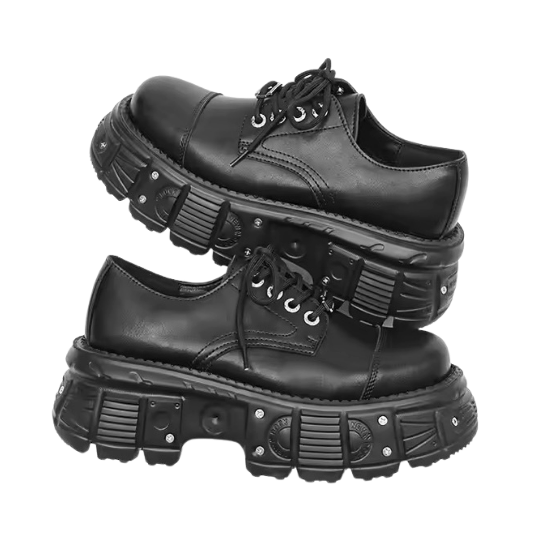 Oxford Vespera Plataforma Couro